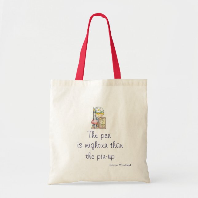 Ordnerden hänger lös tygkasse (Framsidan)