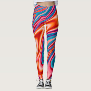 Ordning för arvsanställda Färg Leggings