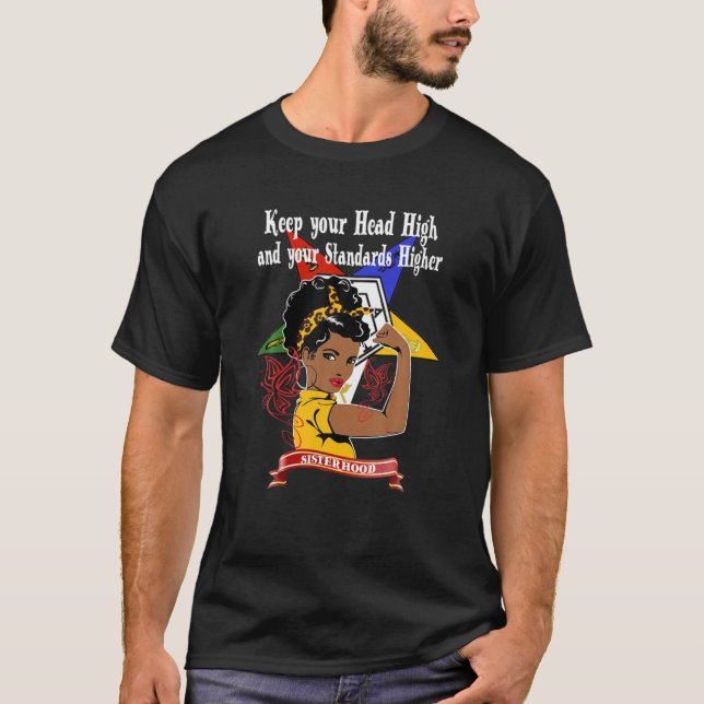 Ordning för Östra Star OES Sistermedurs Behålla Di T Shirt (Framsida)