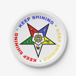 Ordning för Östra Star Pappra Tallrikar