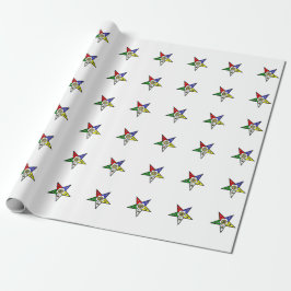 Ordning för Östra Star Wrapping Papper för OES-gåv Presentpapper