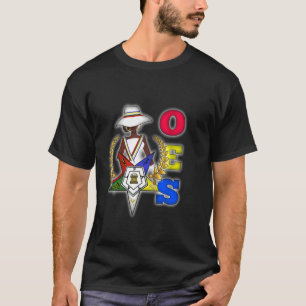 Ordning för Östran Star OES Ring Diva-sisterskapet T Shirt
