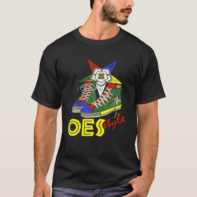 Ordning för Östran Star OES Stil Sistar Diva Fa T Shirt (Framsida)
