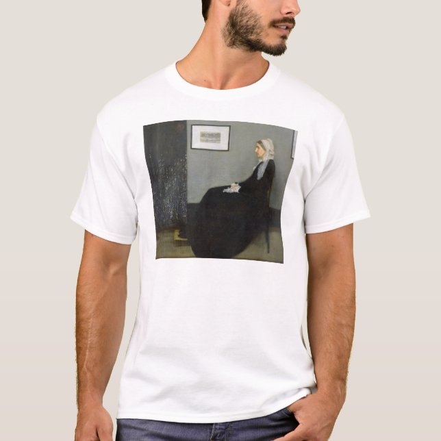 Ordning i grå färg och svarten No.1 T-shirt (Framsida)
