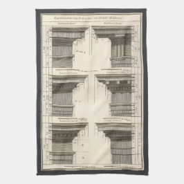 Ordningar inom arkitektur, antika entablement kökshandduk