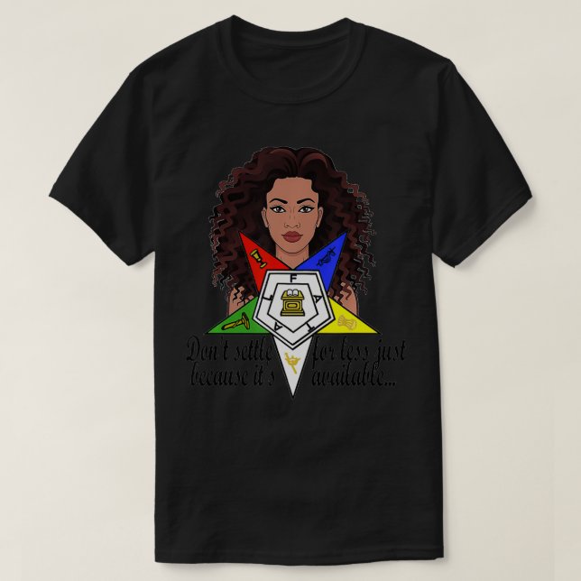 Ordningen för Östrans OES-citattecken löser inte F T Shirt (Design framsida)