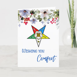 Ordningsföljd för OES-kortet för Östra Star Sympat Tack Kort