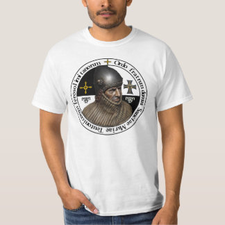 Ordo teutonicus Shirt mit einem Ritterkopf Tröja