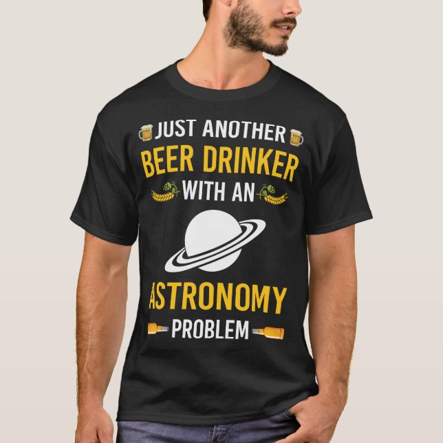 Ördrinkerastronomi T Shirt (Framsida)