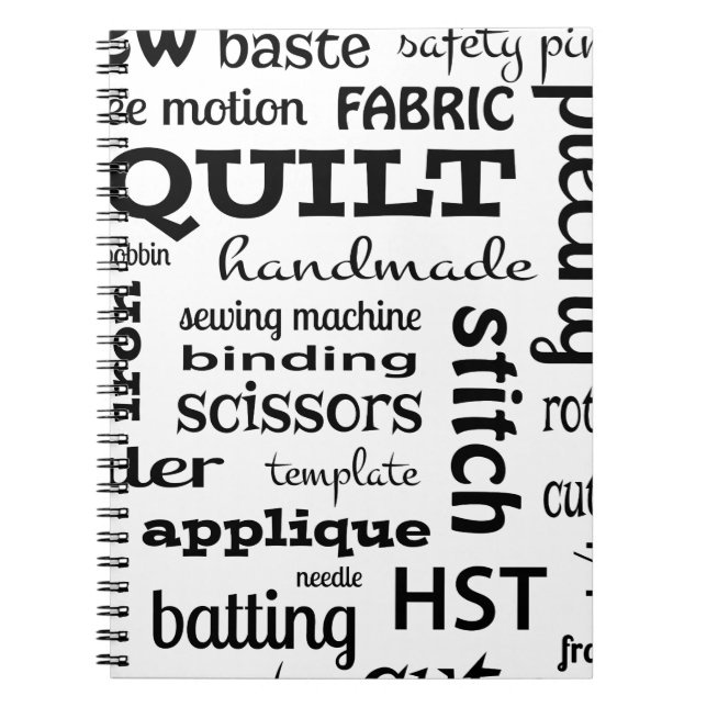 Ordsallad Anteckningsbok (Framsidan)