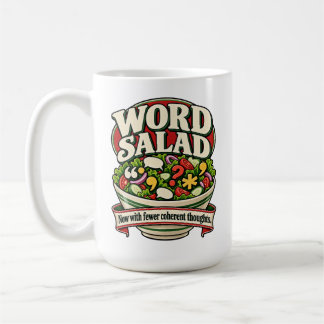 Ordsallad – Nu med färre sammanhängande tankar Kaffemugg