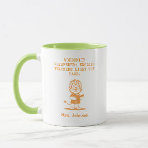 Ordsmed Viskaare Engelsklärare Design Mugg