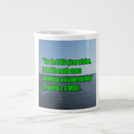 Ordspråksbok 2:6 WEBU Mugg Jumbo Mugg