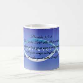 Ordspråksbok 3:5-6 kaffemugg