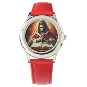 Ordspråksboken 3:5 helig bibel med händer armbandsur