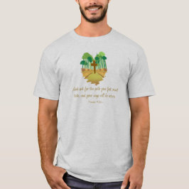 Ordspråksboken 4:26 Se upp för stigen T-shirt