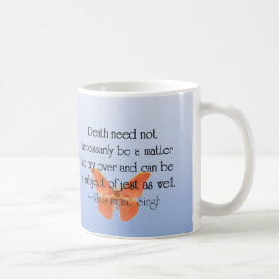 Ordstäv Goodbye med humor och skoj Kaffemugg