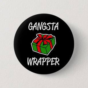 Ordstävet för jul för det Gangsta omslag knäpp Knapp