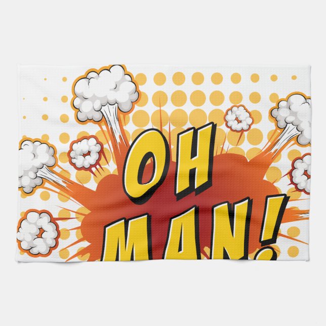 Orduttryck Kökshandduk (Horisontell)