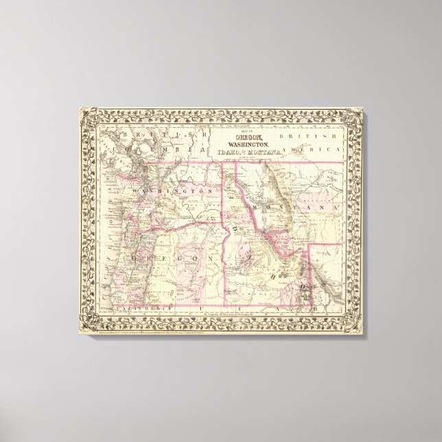 Ore, Tvätta, Ida, Mont Canvastryck (Framsida)