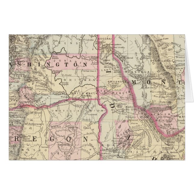 Öre, Tvätta, Ida, Mont Hälsningskort (Framsidan Horizontal)