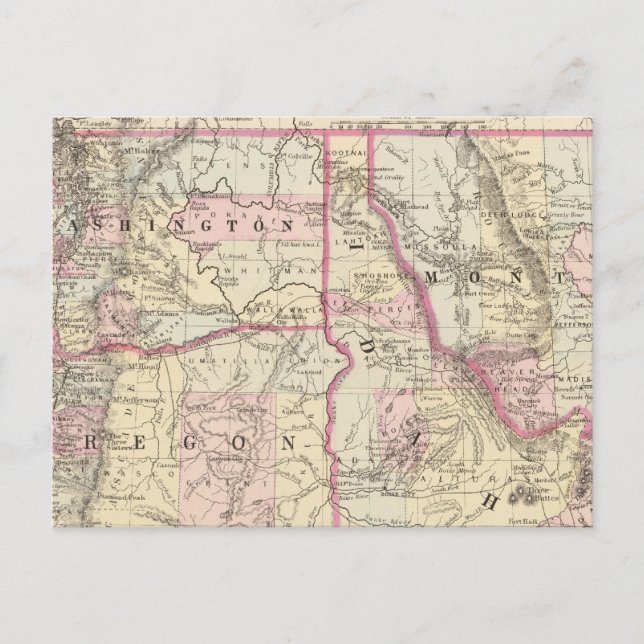 Ore, Tvätta, Ida, Mont Vykort (Framsida)