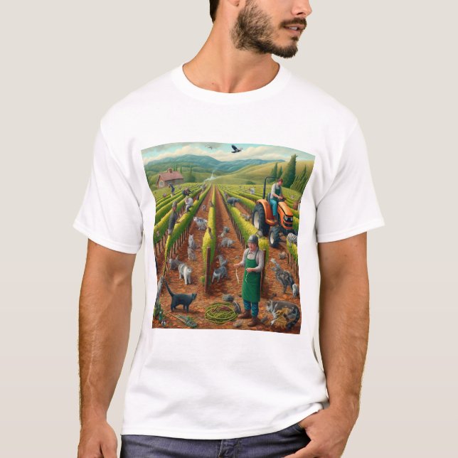 Oreal Vineyard T-Shirt (Framsida)