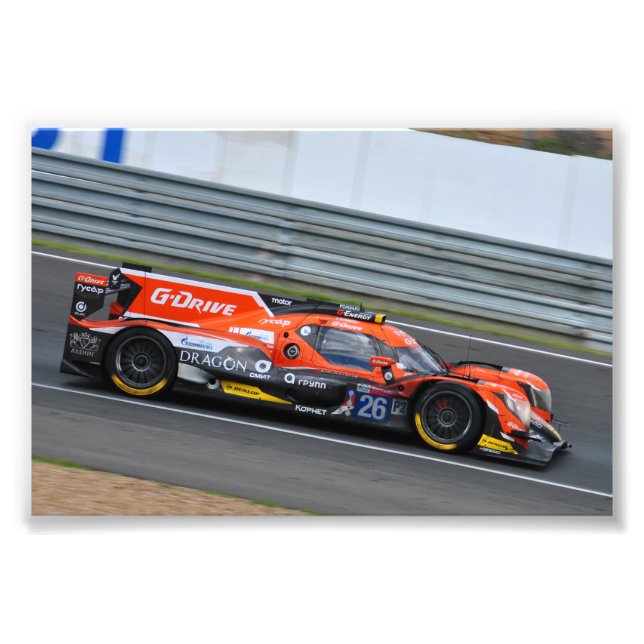 Oreca 07-Gibson 24 timmars Le Mans 2018 Fototryck (Framsidan)