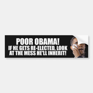 Oreda Obamas omval - 2012 Bildekal