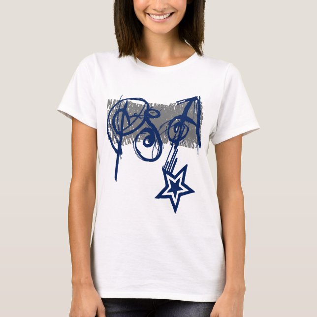 OREDA psa (BLÅTT) T-shirt (Framsida)