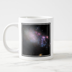 Oregelbunden Galaxy Ngc 4485 Jumbo Mugg
