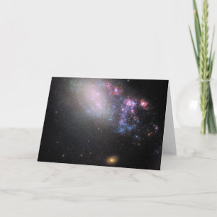Oregelbunden Galaxy Ngc 4485 Kort