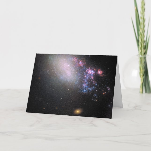 Oregelbunden Galaxy Ngc 4485 Kort (Framsida)