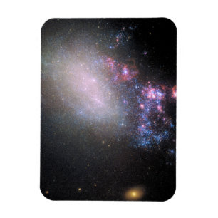 Oregelbunden Galaxy Ngc 4485 Magnet