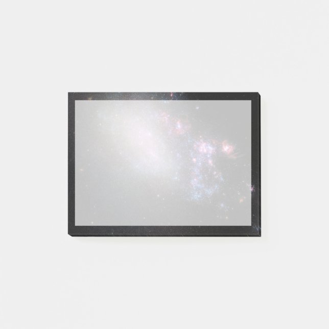 Oregelbunden Galaxy Ngc 4485 Post-it Block (Framsida)