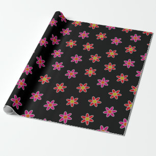 Oregelbunden grassplot inklusive blomstrande osteo presentpapper
