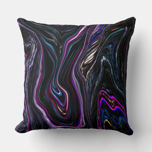 Oregelbundet kurvor med färg kvävd av mörken kudde (Framsida)