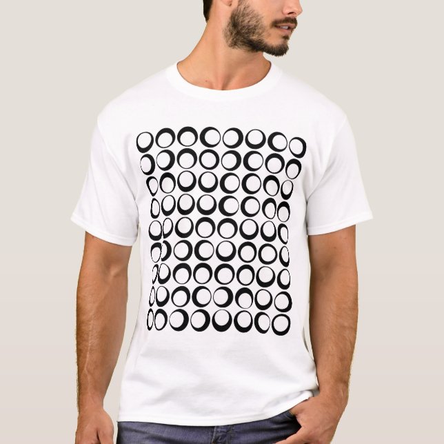 Oregelbundna fläckar t shirt (Framsida)