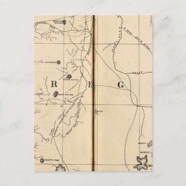 Oregon 2 vykort (Framsida)