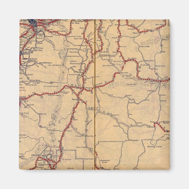 Oregon 4 magnet (Framsidan)