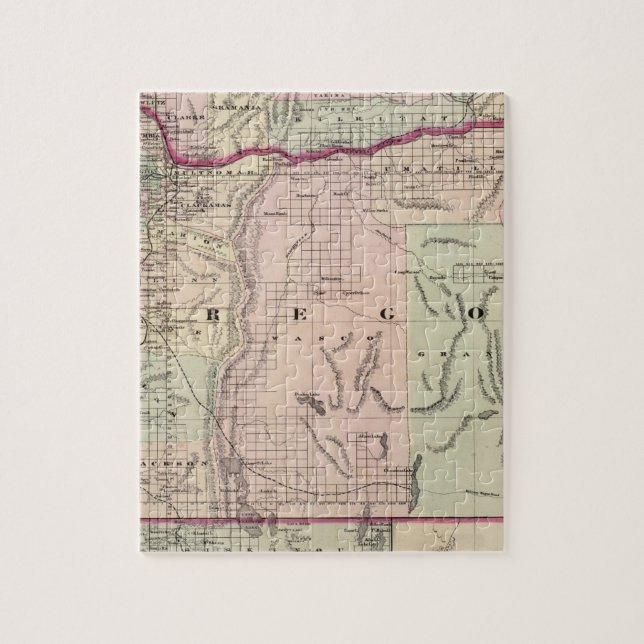 Oregon 6 pussel (Vertikal)