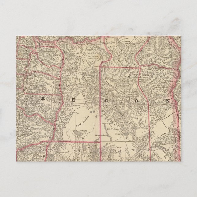 Oregon 6 vykort (Framsida)