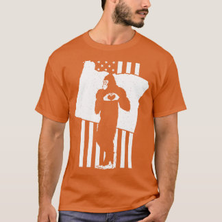 Oregon American Flagga T Shirt