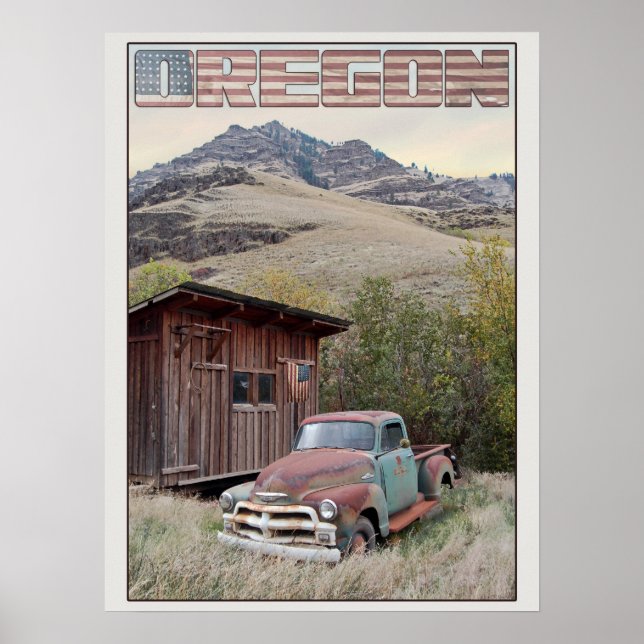 Oregon Americana Poster (Framsidan)