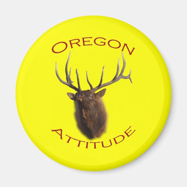Oregon Attitude Magnet (Framsidan)