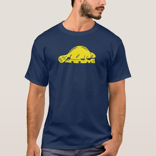 Oregon bäver t shirt (Framsida)