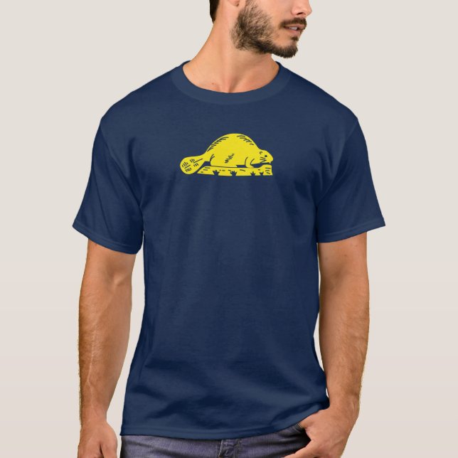 Oregon bäver tee shirt (Framsida)