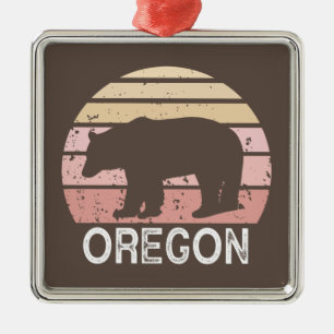 Oregon Bear Julgransprydnad Metall