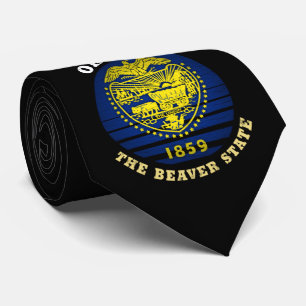 OREGON BEAVER STATLIG FLAGGA SLIPS