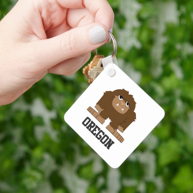 Oregon Bigfoot Nyckelring (Hand)